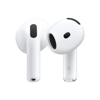 Apple AirPods 4 con estuche de carga blanco