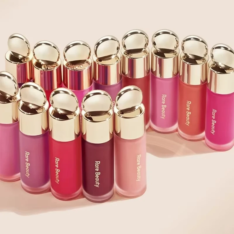 Suave pellizco rubor líquido sedoso y se desliza suavemente maquillaje regordete de larga duración