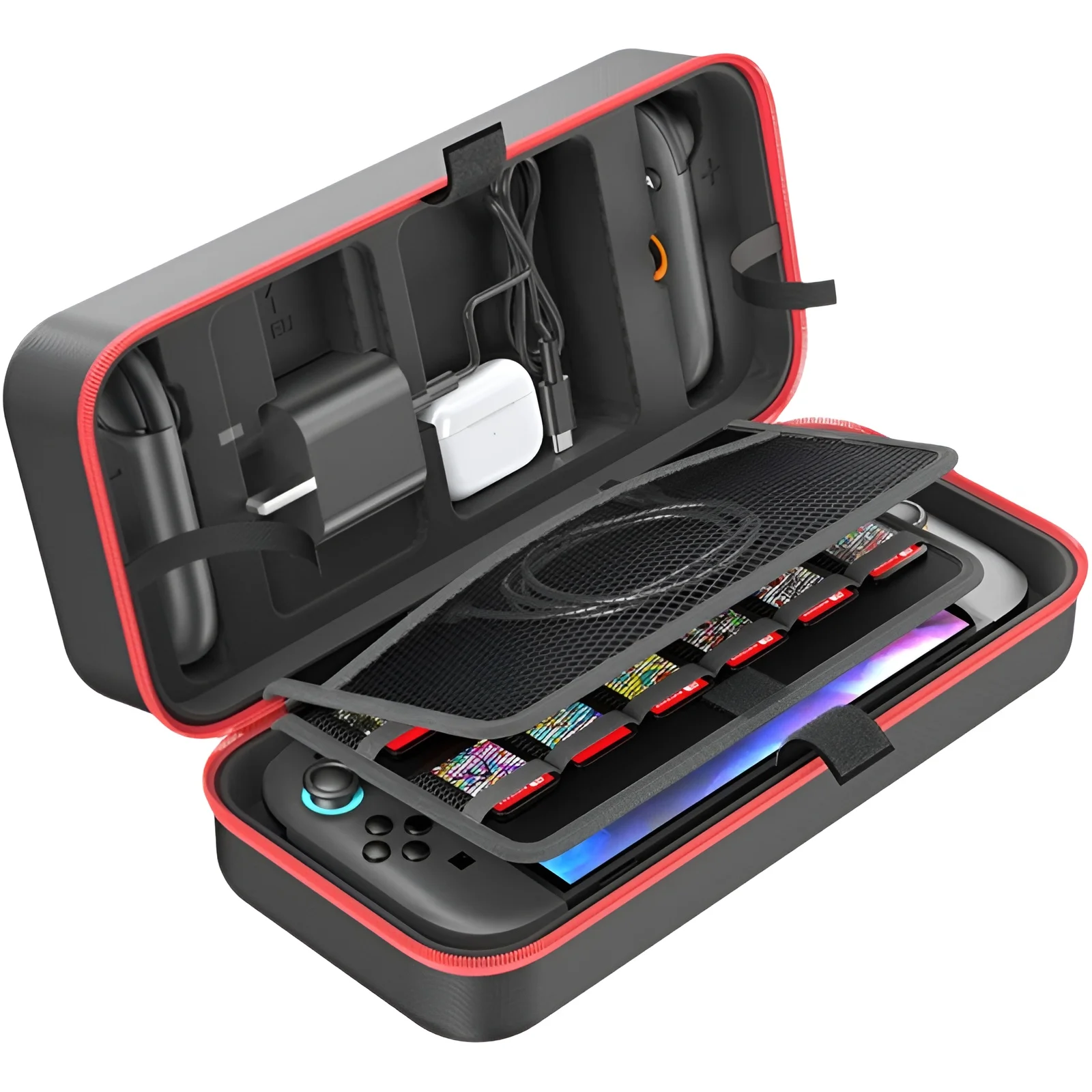 Estuche de transporte Compatible con Switch 2, Switch Original & Switch OLED