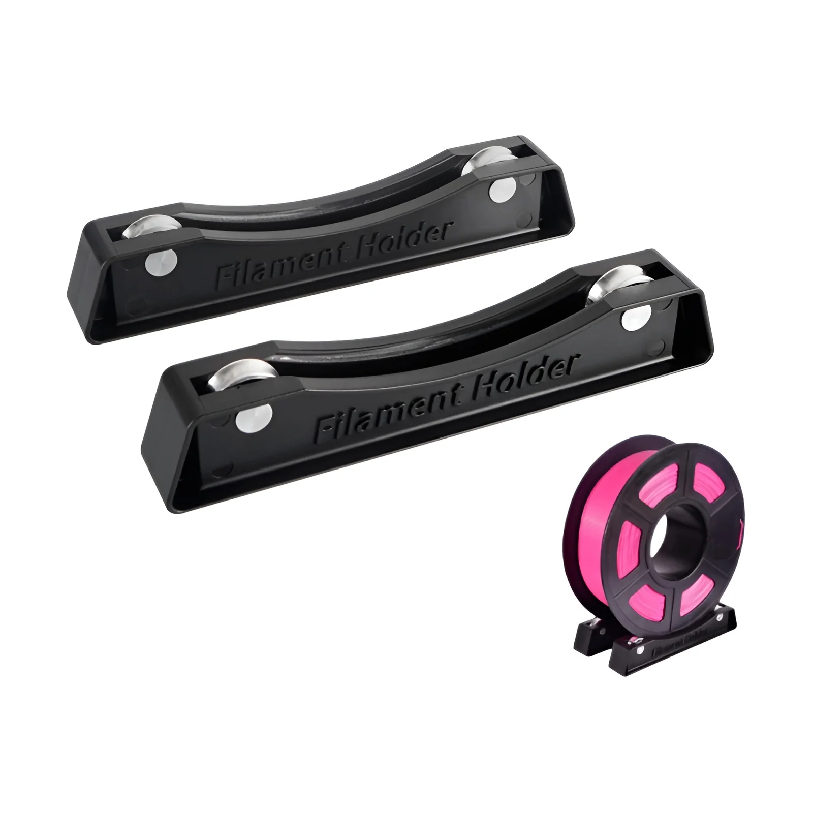 Soporte de carrete de filamento estándar, 1KG, diseño de rodamiento, suministros consumibles