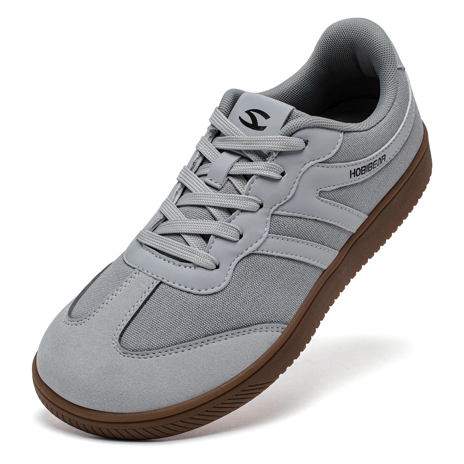 Zapatillas HOBIBEAR Deportivas con Punta Ancha para Caminar Unisex, Antideslizantes en Tela