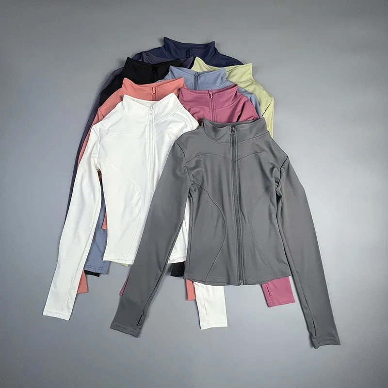 Chaqueta Deportiva Corta de Yoga para Mujer Adelgazante