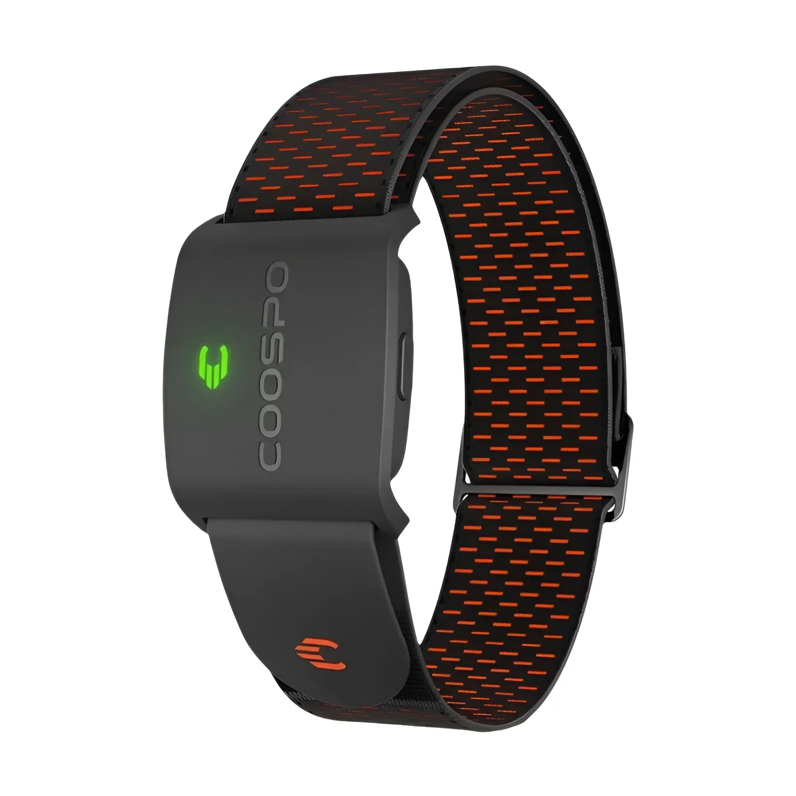 COOSPO HW9 Brazalete Monitor de Ritmo Cardíaco con Zonas HR/Calorias Sensor HRM para Fitness Ciclismo BLE5.0 ANT+