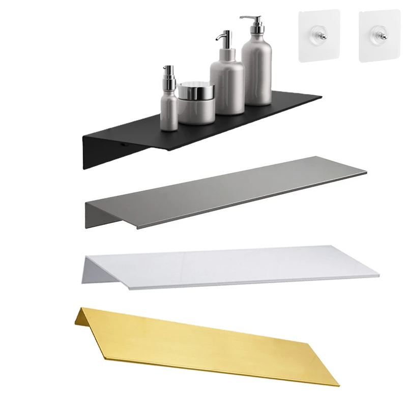 Estantes flotantes para baño sin perforación