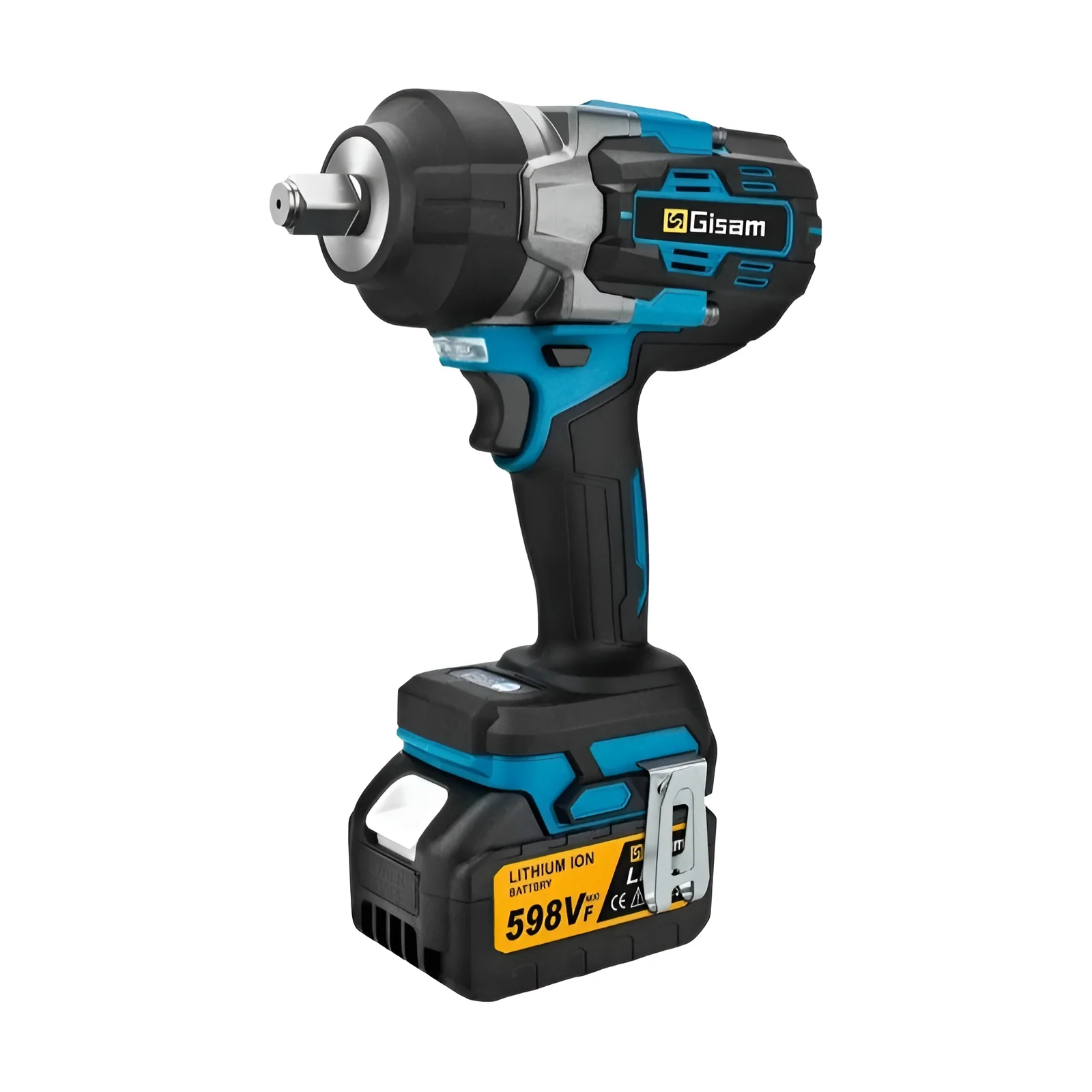 Gami-llave eléctrica sin escobillas 2800N.M, llave de impacto inalámbrica de 1/2 pulgadas, destornillador eléctrico, taladro para Pin de batería Makita de 18V