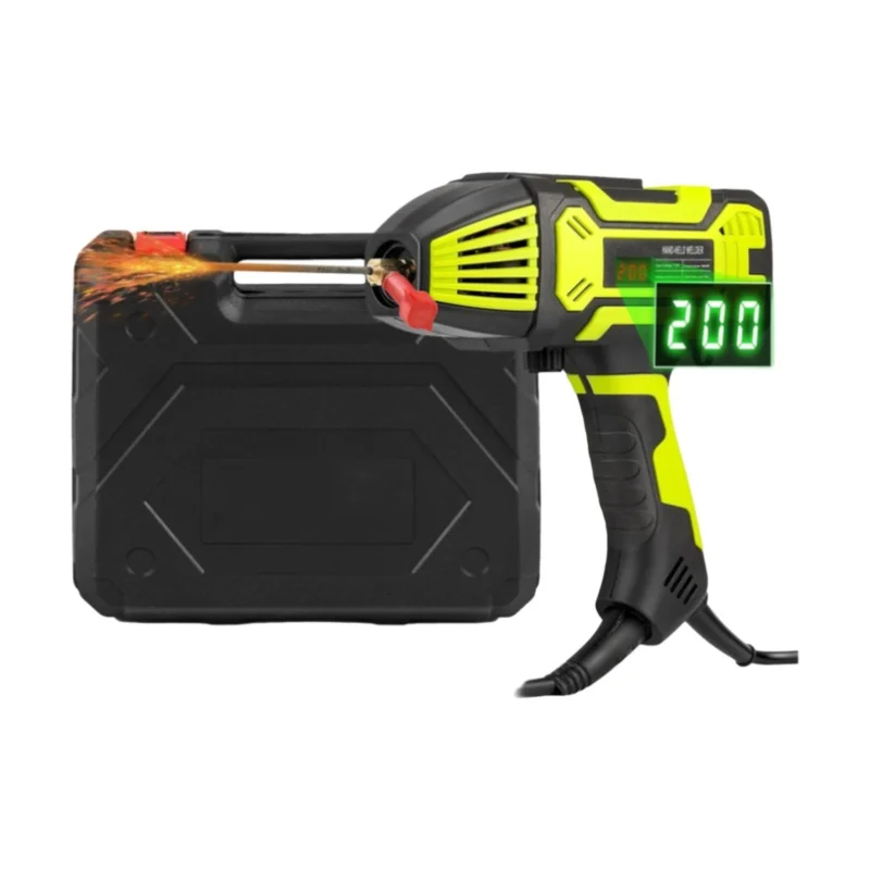 Soldador por puntos portátil de 4600W, 110V/220V ± 15%, máquina de soldadura por puntos de mano DIY con pantalla Digital LED, máquina de soldadura