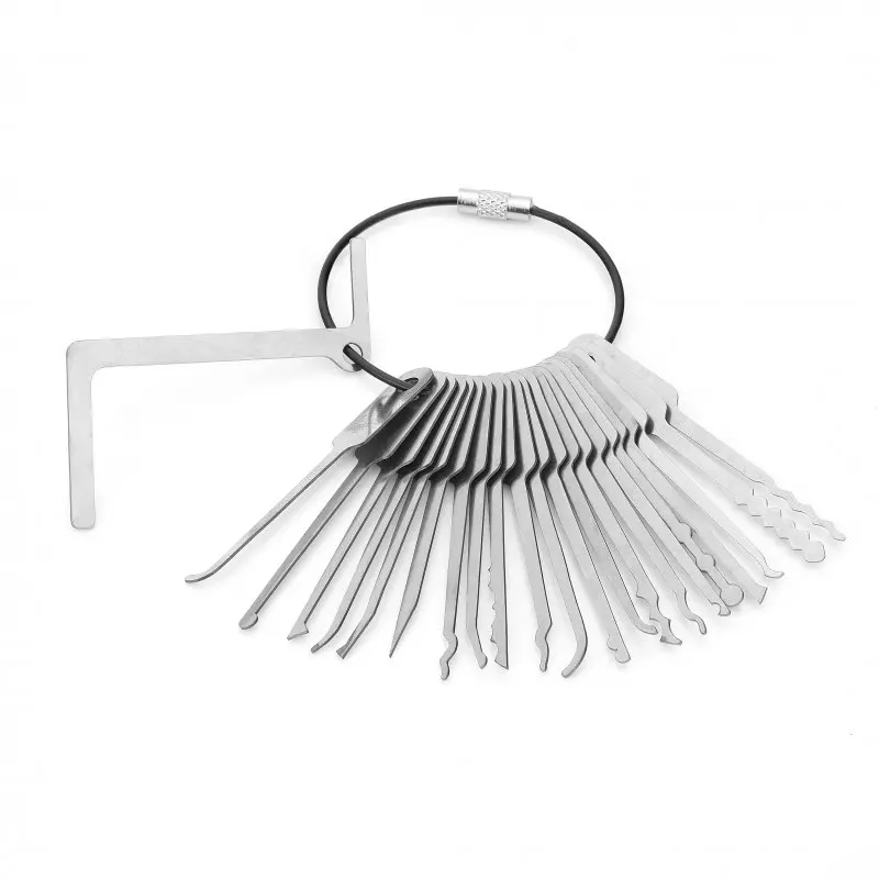 Juego completo de llaves universales 22 en 1, herramienta para desbloquear puertas