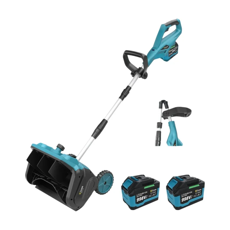 Herramienta eléctrica sin escobillas de 13 pulgadas para limpiar patios de nieve