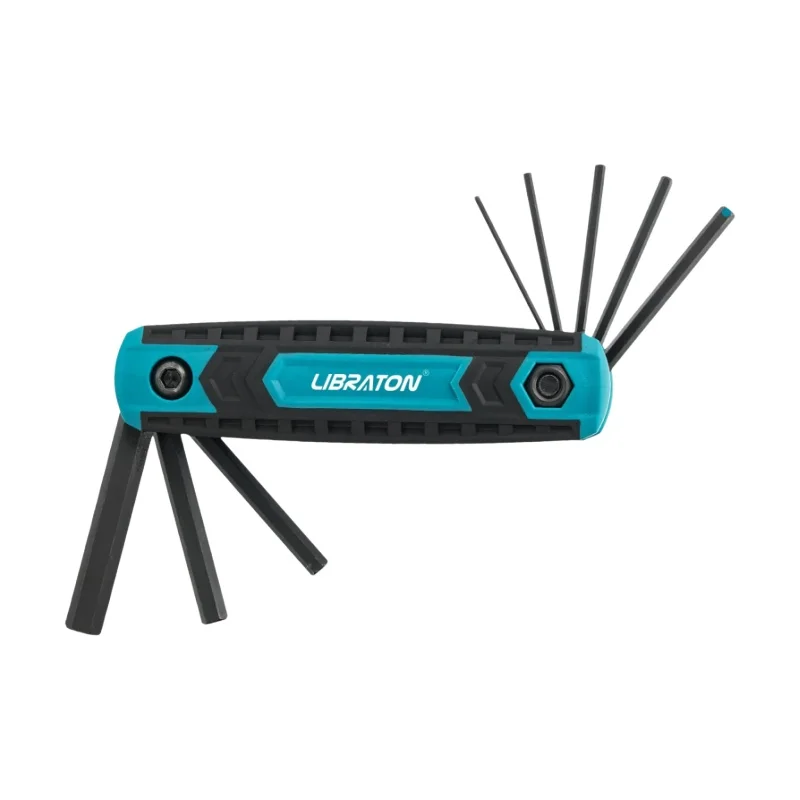 Kit de llaves Allen y Torx plegables 8 en 1