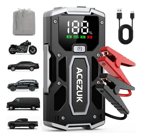 Arrancador de batería para coche Acezuk