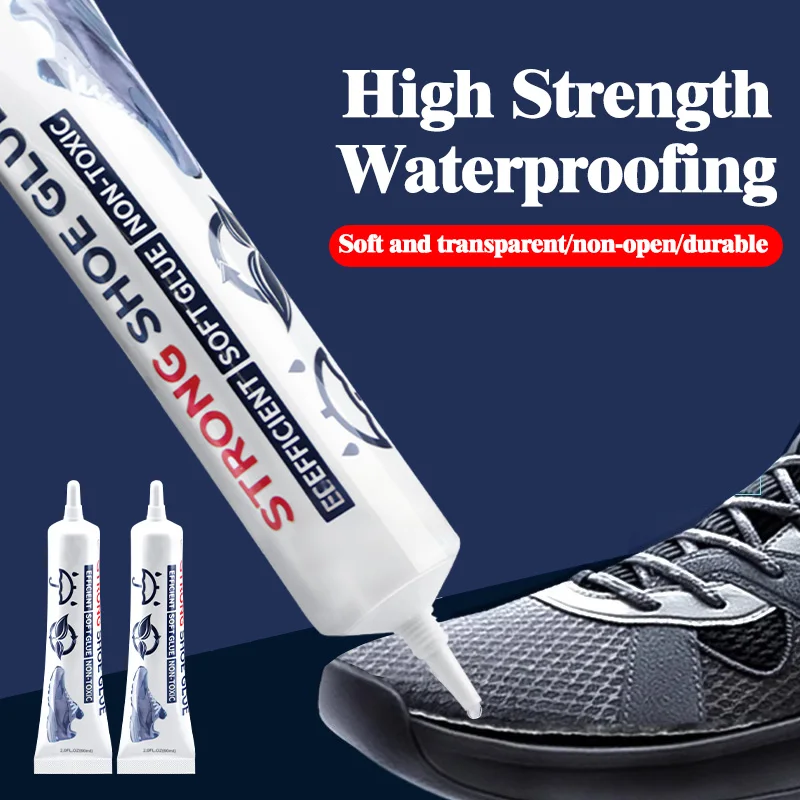 Adhesivo Universal para Zapatos - Pegamento para reparar grietas en zapatos, botas y herramientas de reparación profesionales