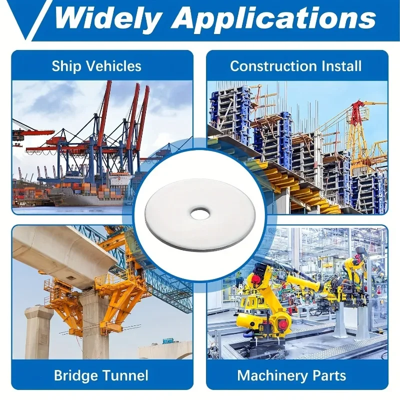 Arandelas Planas de Acero al Carbono M6 - Separadores Metálicos