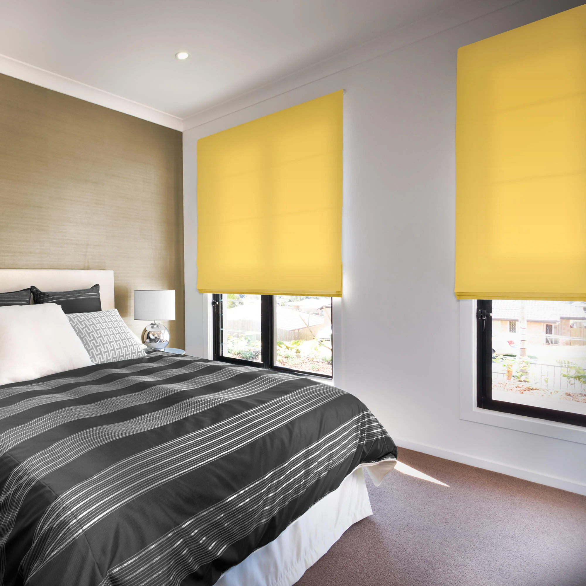 Estor plegable 75X250 color crema