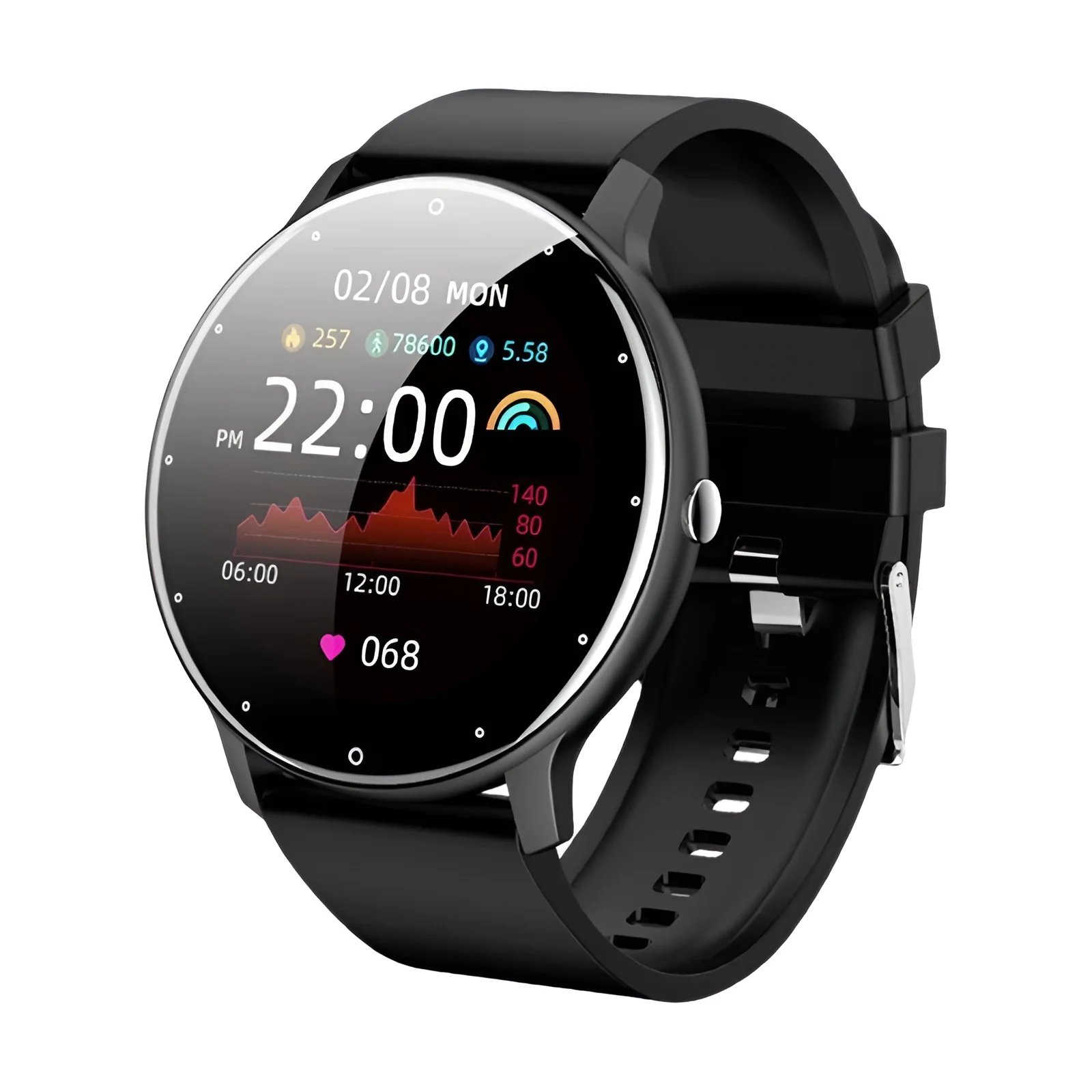 LIGE 2026 reloj inteligente mujeres hombres señoras regalo deporte Fitness hombres relojes Monitor de ritmo cardíaco reloj inteligente impermeable para Android IOS