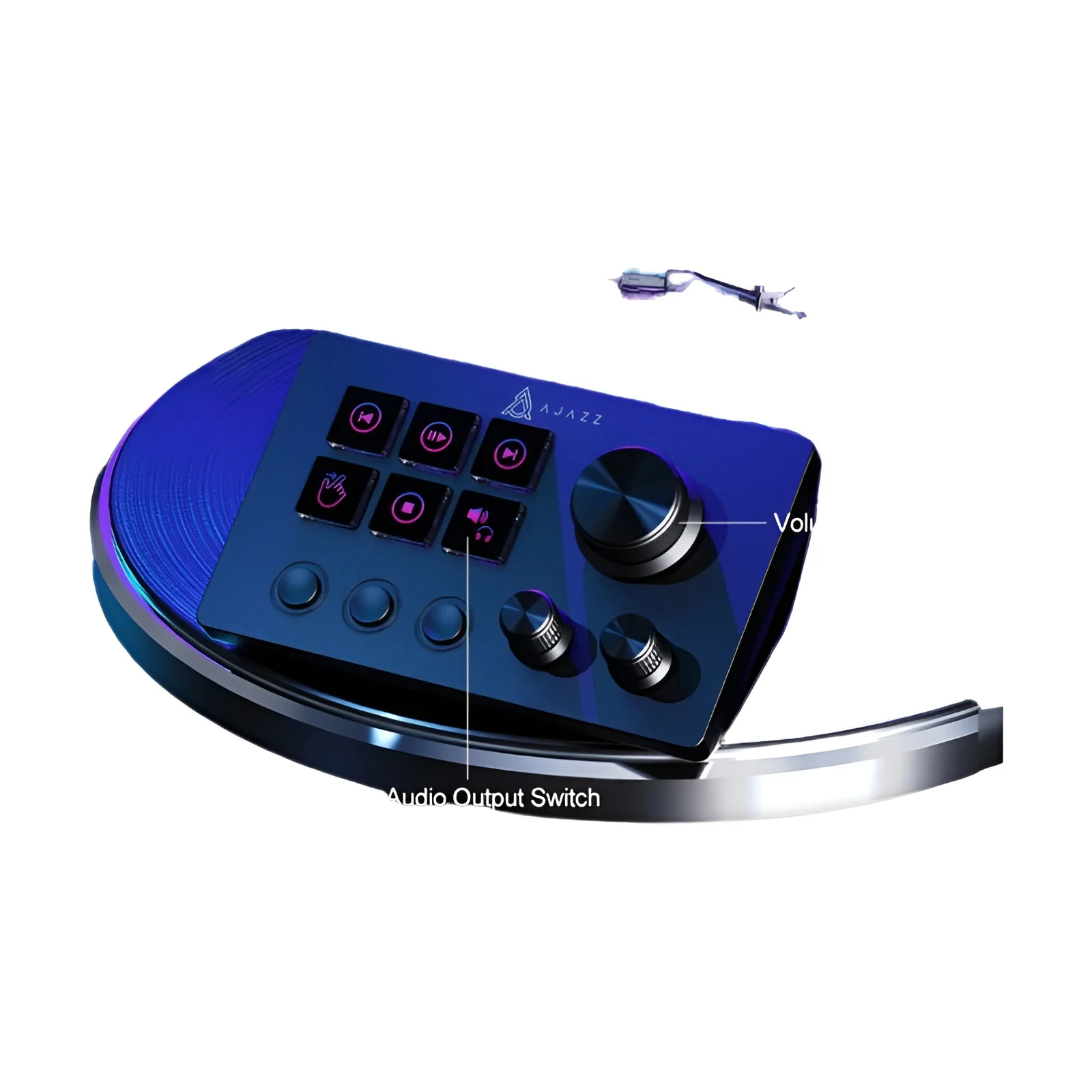 Ajazz AKP03E/153E - Panel de Control de Escritorio, Consola de Escritorio, Controlador Programable