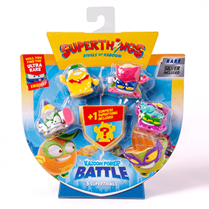 Superthings Kazoom Power Battle - Pack de 5 surtido