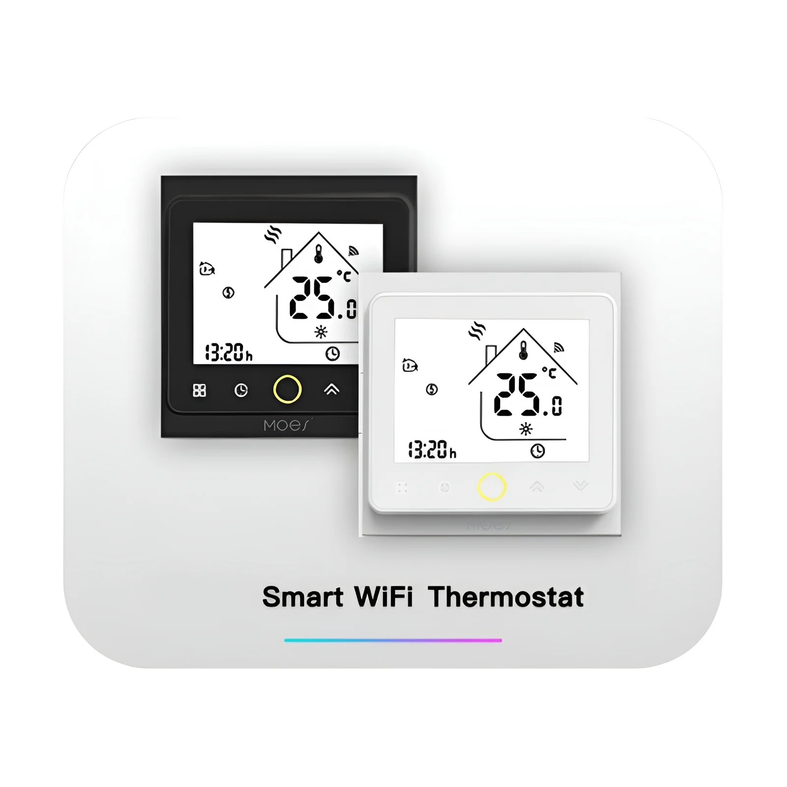 Termostato inteligente WiFi para calefacción de suelo cálida, controlador de temperatura