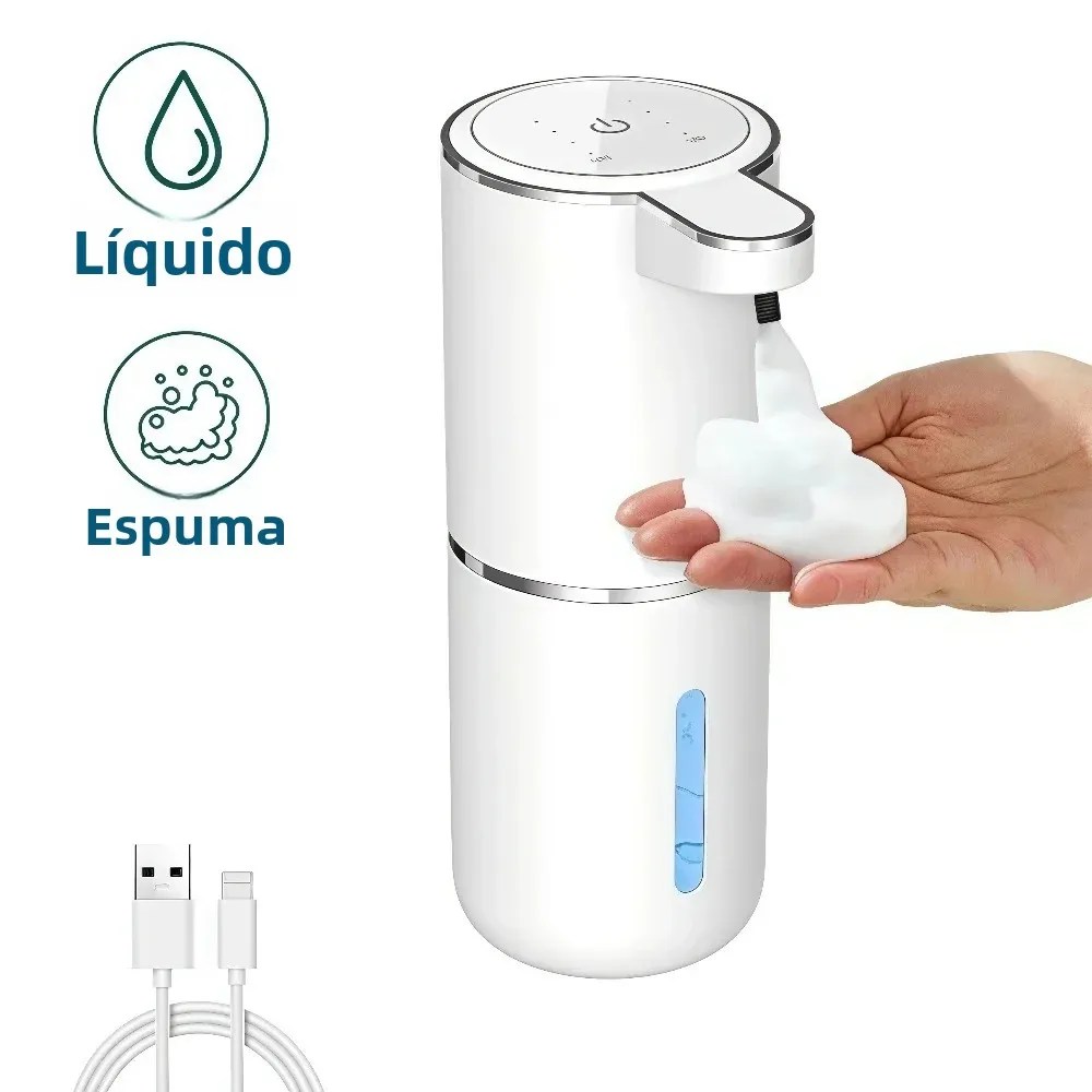 Dispensador automático de jabón líquido Foma, dispensador eléctrico sin contacto