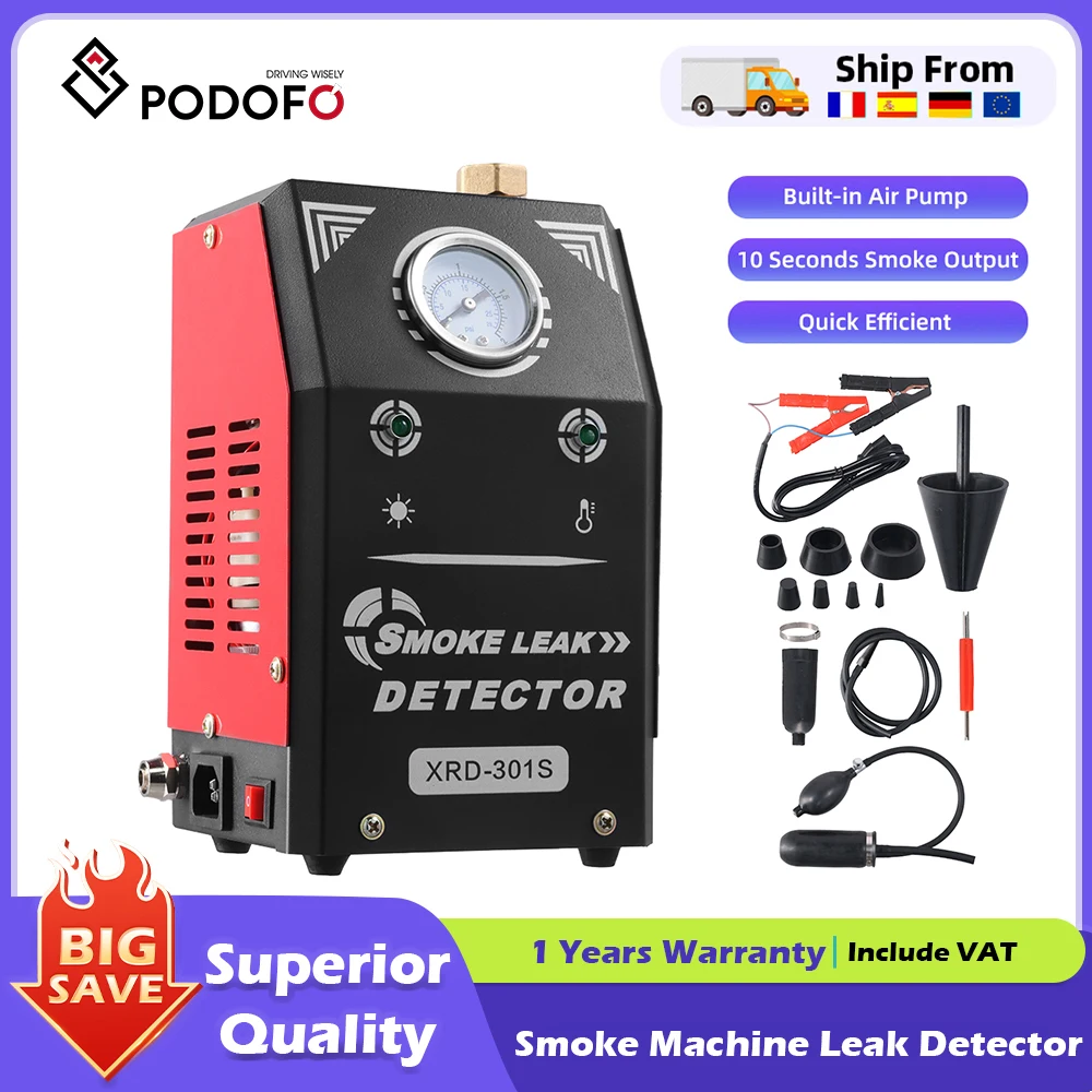 Detector de fugas de humo para coche