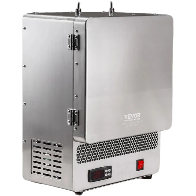 SucceBuy Horno de fusión eléctrico de 1500 W Temperatura máxima 2192 ℉ Arcilla metálica de acero inoxidable, acristalamiento templado de metal DIY en cerámica