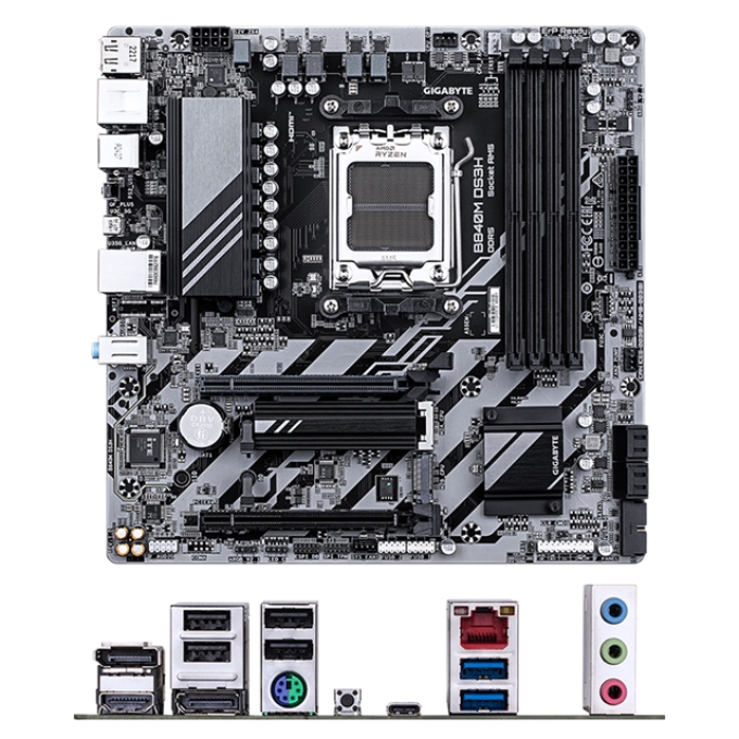 Placa Base Gigabyte B840M DS3H Socket AM5