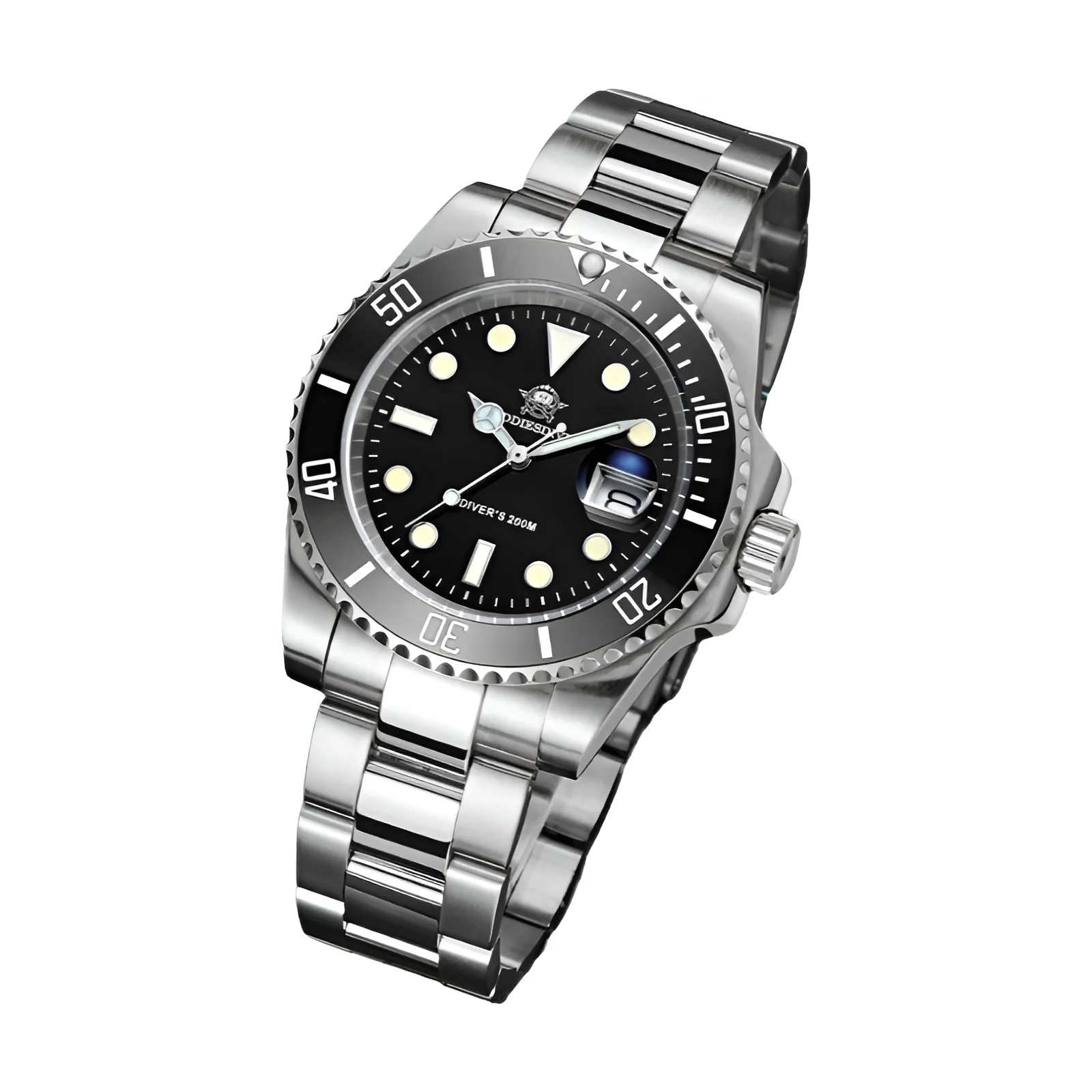 Reloj ADDIESDIVE de acero inoxidable para hombre, reloj de cuarzo de ocio de negocios europeo y americano