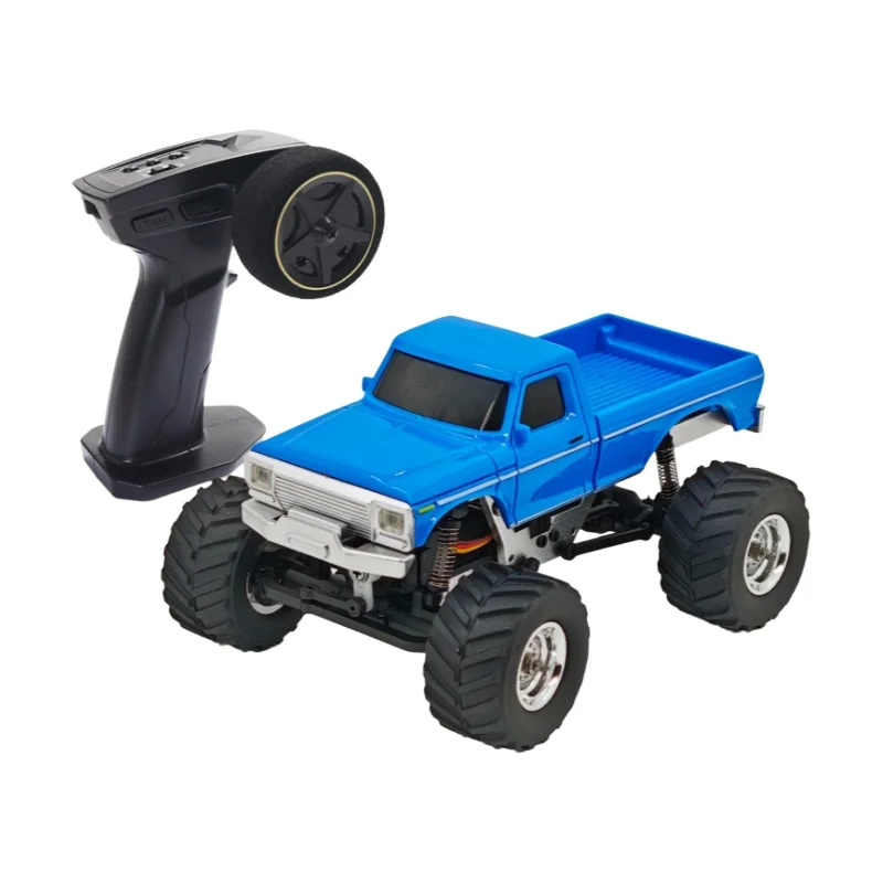 Coche Teledirigido Mini Crawler 4WD 1/36, Vehículos Todoterreno con Sistema de Luces, Control Remoto RTR, Juguete Modelo para Niños y Adultos 3601 3602
