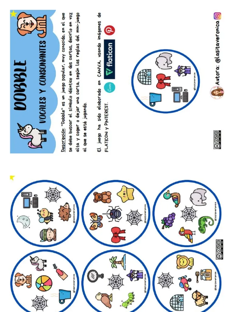 Juego de Dobble Infantil