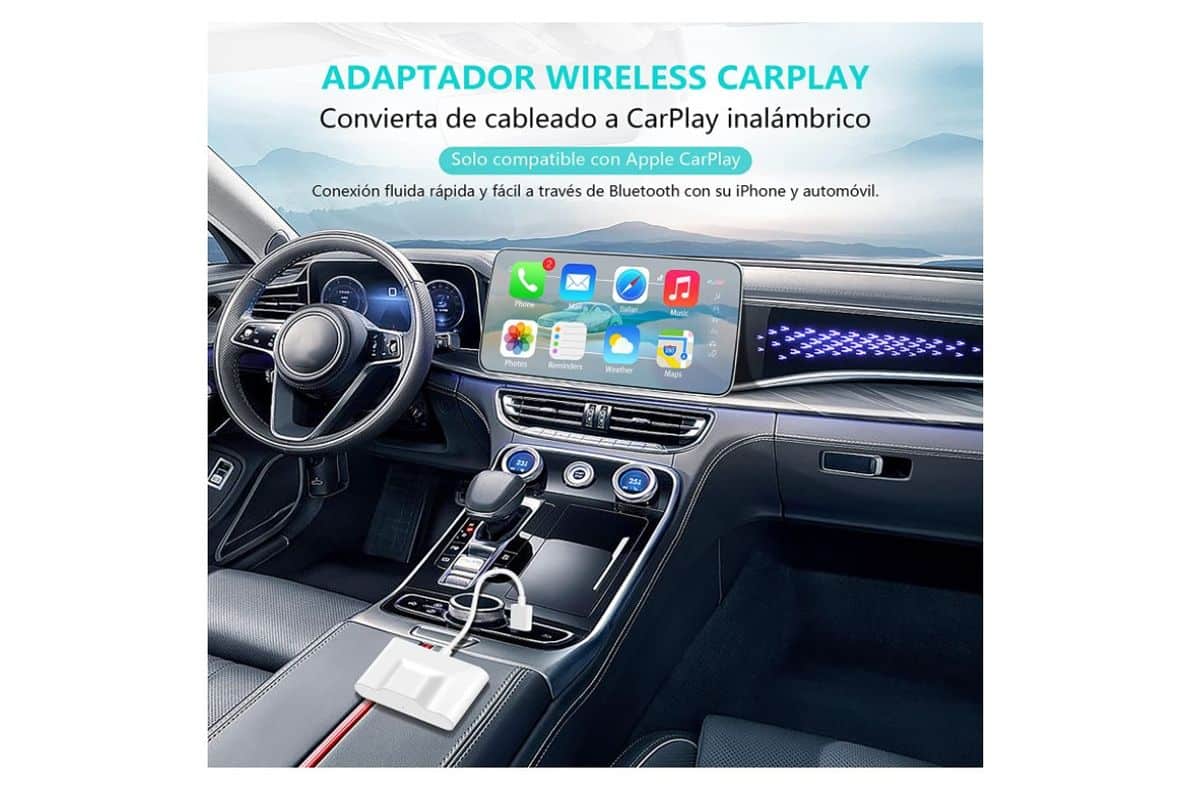 Adaptador CarPlay Inalámbrico