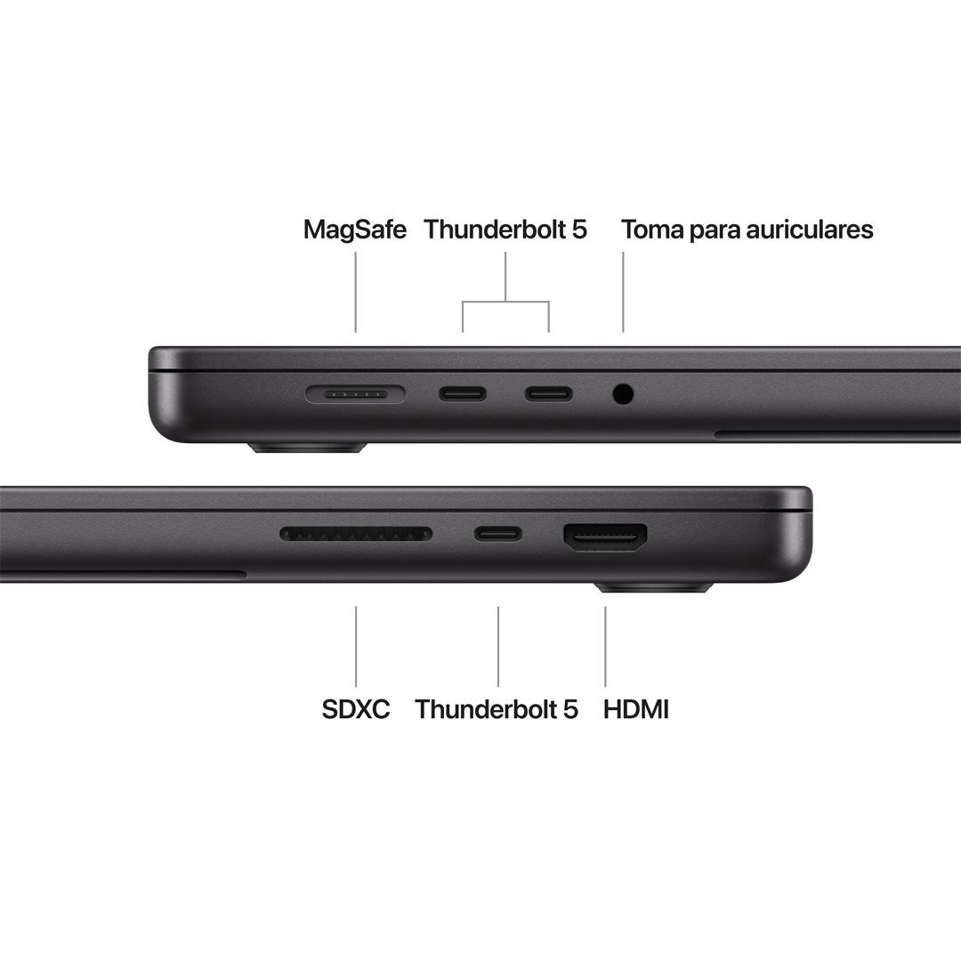 MacBook Pro 16 M5 Pro 48GB 1TB Negro espacial