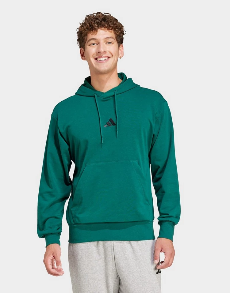 ADIDAS Sudadera con capucha verde
