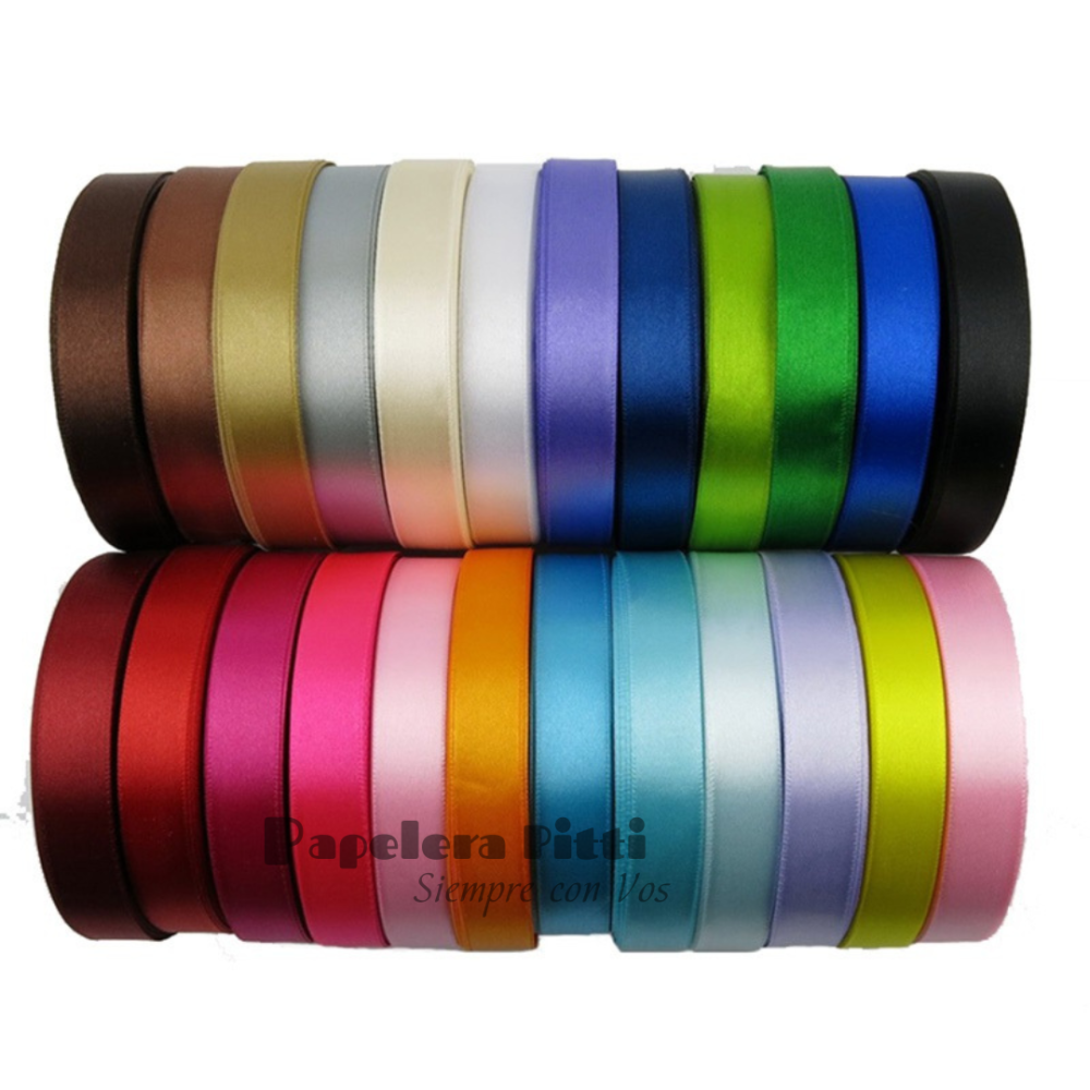 Cinta de raso varios colores