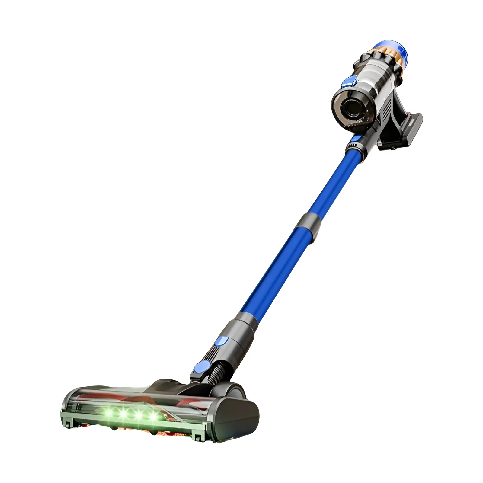 Aspiradora inalámbrica COTIAR V22 650W, aspiradora sin escobillas con potencia de succión de 55kPa, capacidad de 1,2 L, pantalla LED para suelo, alfombra, pelo de mascota