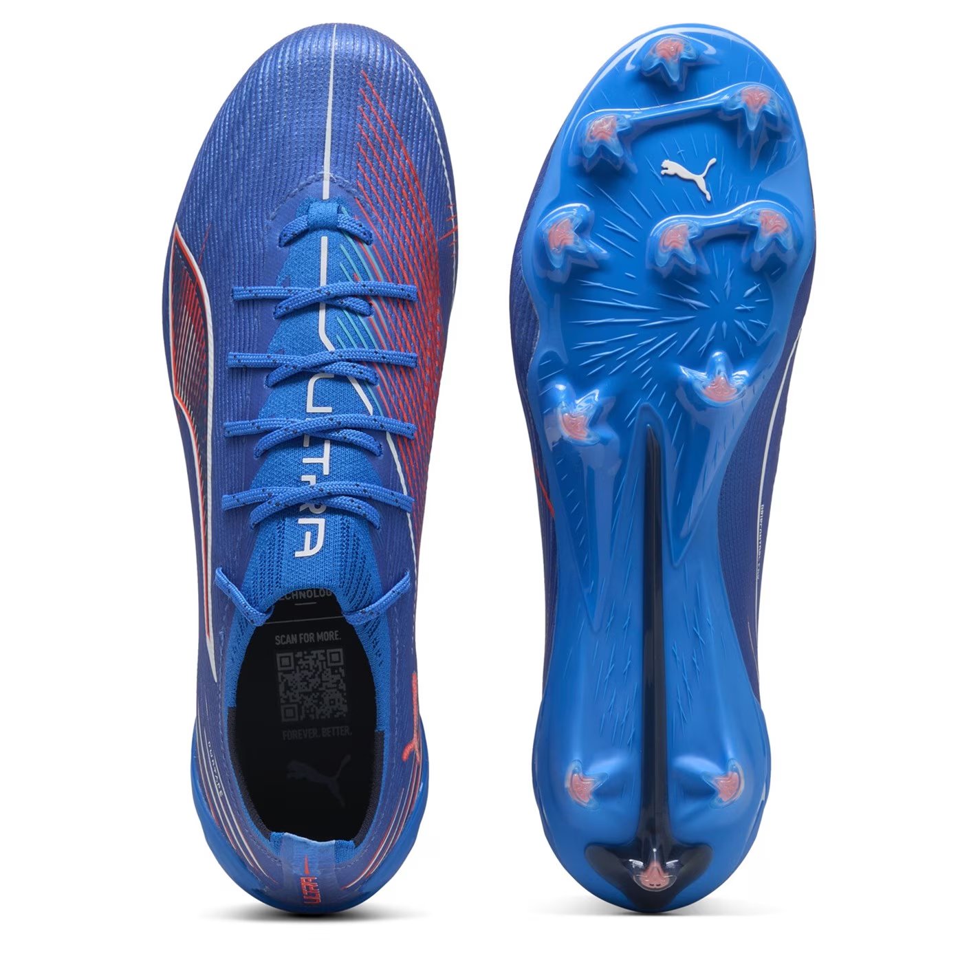 Ultra 6 Ultimate Brilliance Elite Mujer Zapatos de fútbol firm ground puma naranja/negro