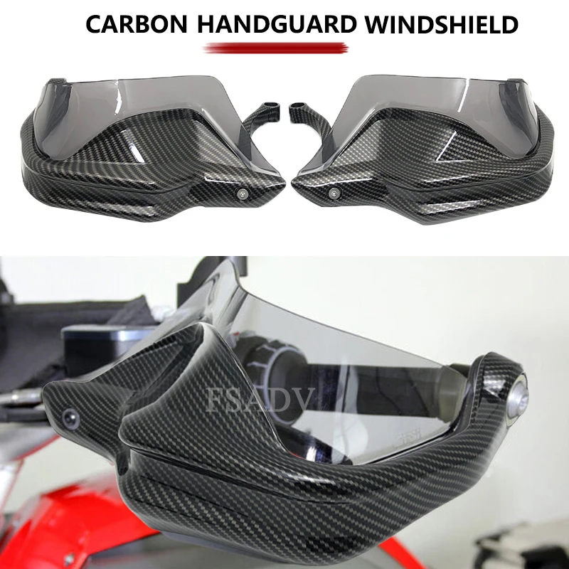Protector de manos para motocicleta, parabrisas apto para BMW R1200GS LC F800GS F750GS F850GS F900R/XR S1000XR R1250GS