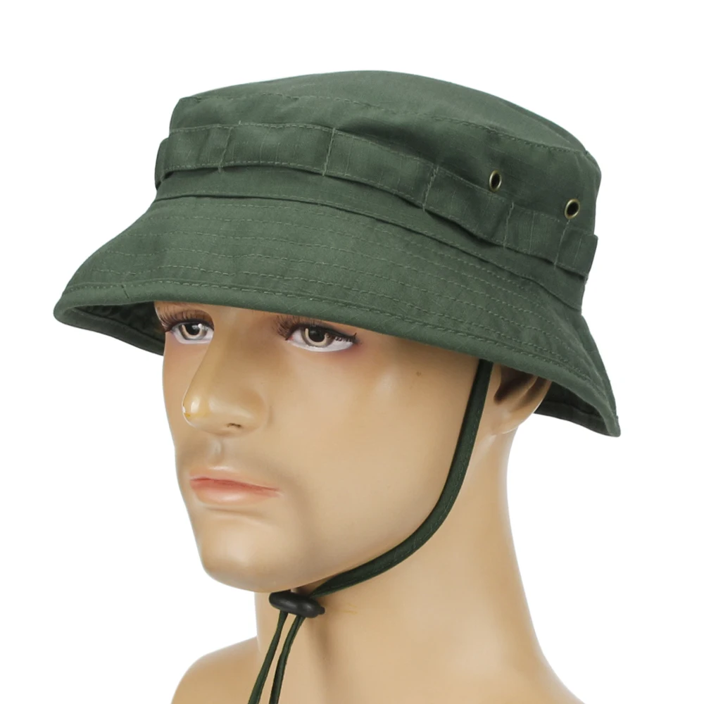 Sombrero Boonie Camuflaje Plegable para Senderismo, Pesca, Caza