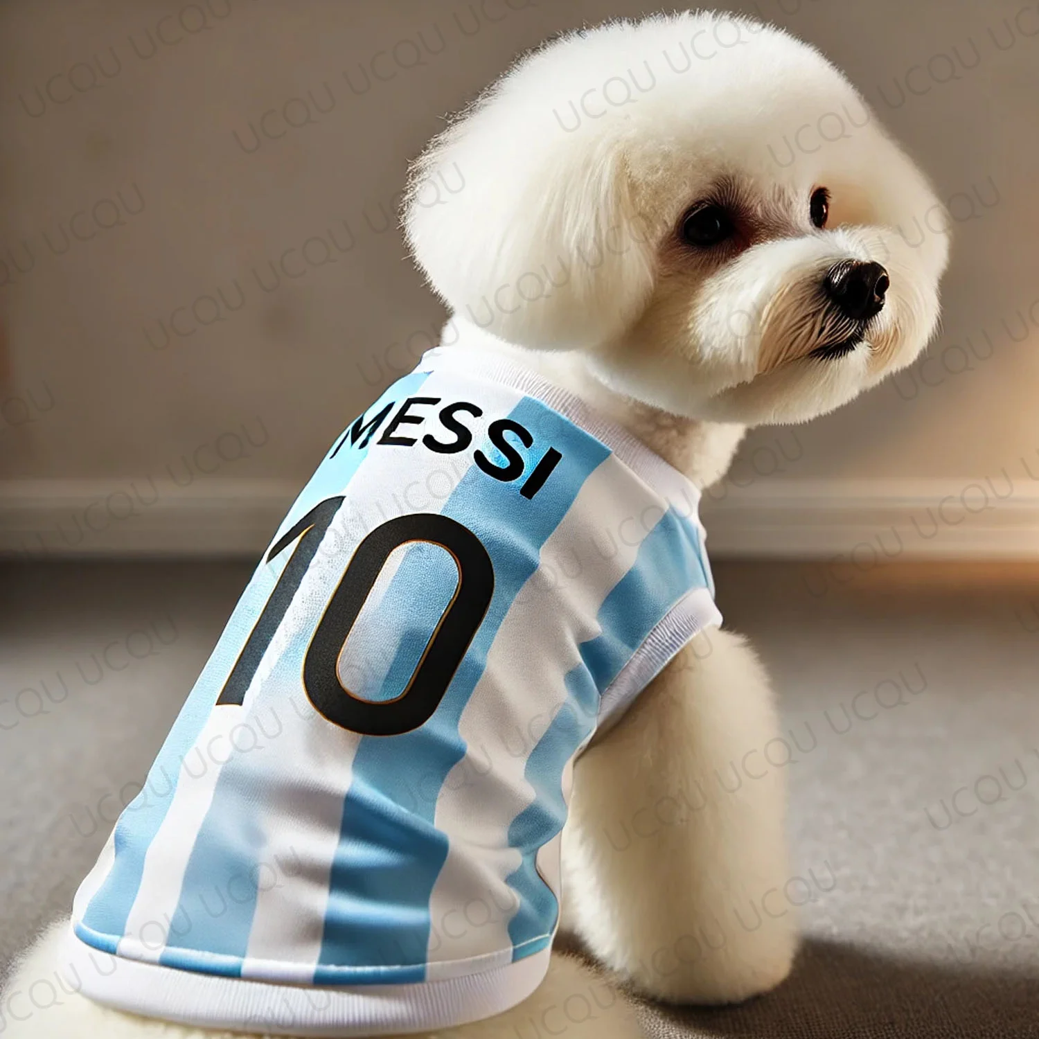 Messi #10 Camiseta Deportiva para Mascotas