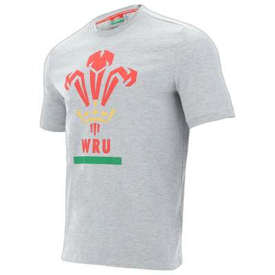 Macron Wales WRU Rugby Camiseta Hombre