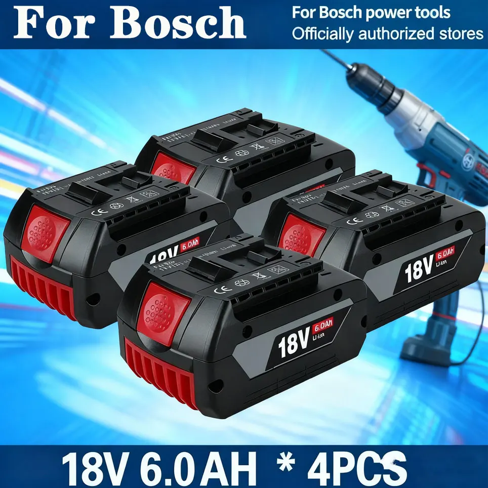 Batería Recargable Compatible con BOSCH 18V 6.0AH