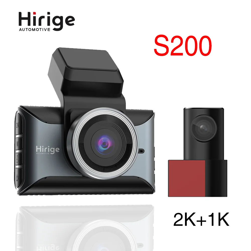 Cámara de Coche Dual Delantera y Trasera DAHUA hirige S200 2K, Pantalla