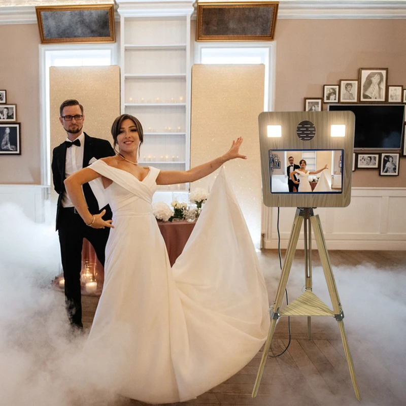 Trípode de Madera para Fotomatón Alta Calidad