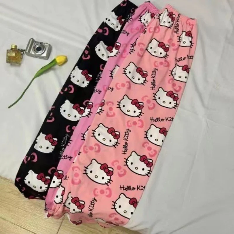 Pantalones de pijama Hello Kitty Dibujos Animados