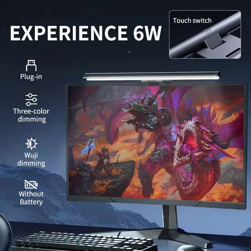 Barra de Luz LED para Monitor