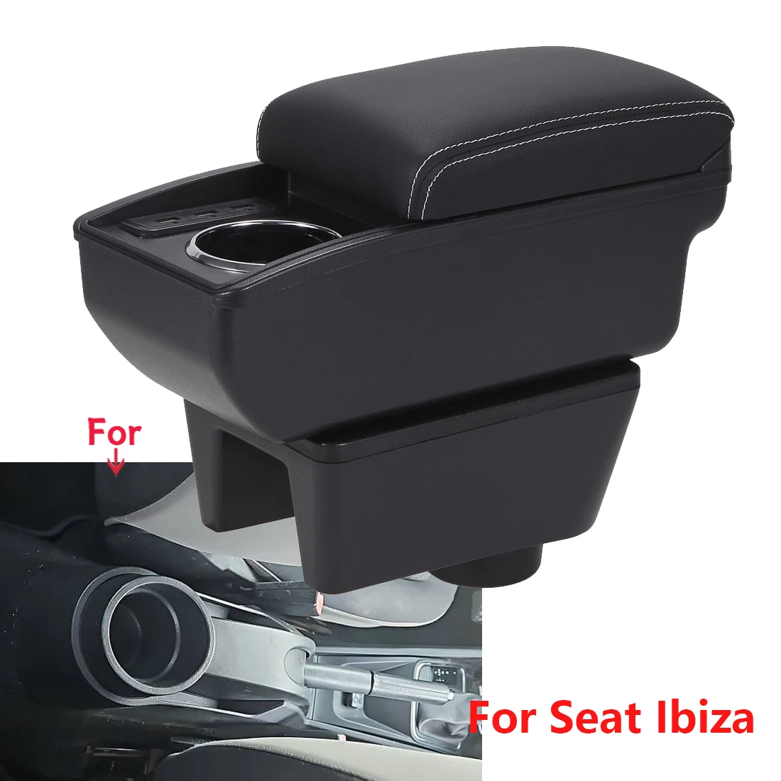 Caja de Reposabrazos Seat Ibiza