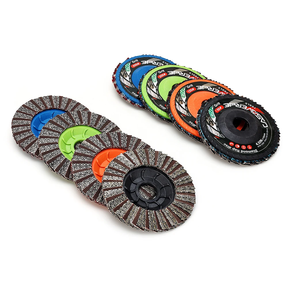 Casaverde Disco de Aleta Cerámica Galvanizada para Molienda