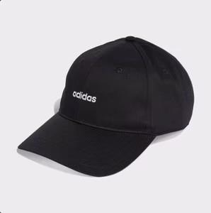 ADIDAS Gorra Negra de Algodón