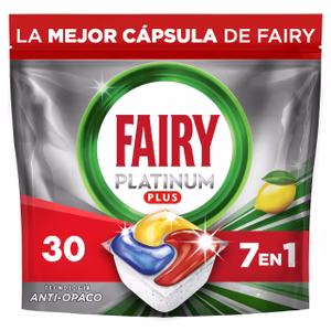 Fairy Platinum Plus 30 Cápsulas Limón