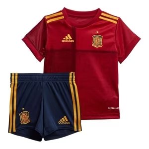 Adidas Conjunto de Ropa Replica Euro 2020 Espagne Home 20/21 Junior Rojo