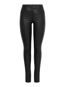 ONLY Royal Faux Leather Skinny Fit Trousers