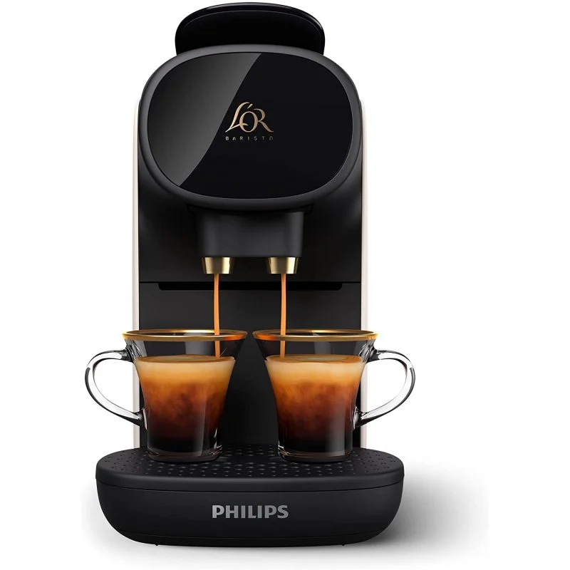 Philips L'Or Cafetera de Cápsulas Satín Blanco
